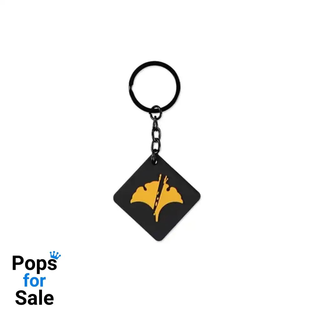 Ghost of Yotei Rubber Keychain Ginko Keyrings