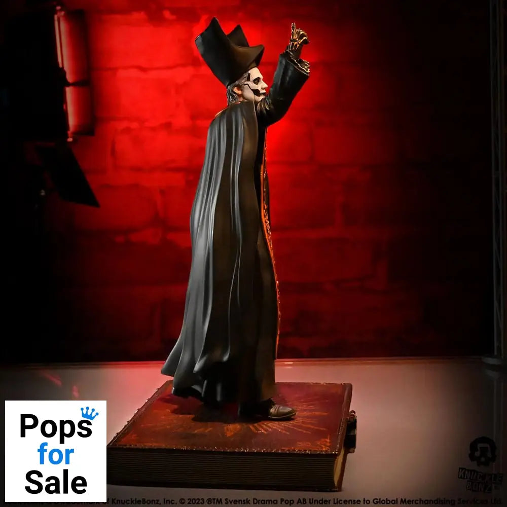 Ghost Rock Iconz Statue 1/9 Papa Emeritus IV (Black Robes) 22 cm Statues