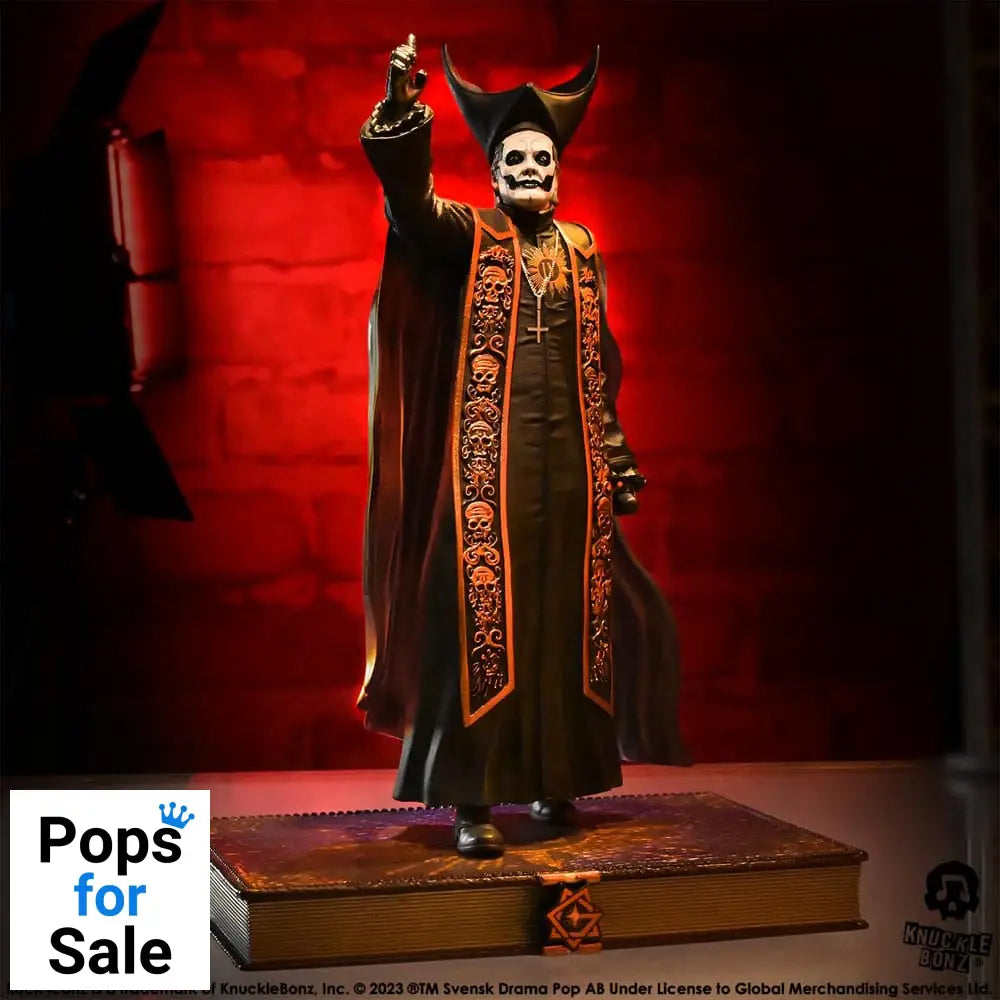 Ghost Rock Iconz Statue 1/9 Papa Emeritus IV (Black Robes) 22 cm
