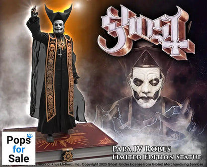 Ghost Rock Iconz Statue 1/9 Papa Emeritus IV (Black Robes) 22 cm