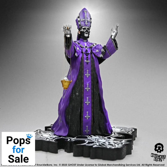Ghost Rock Iconz Statue Papa V Perpetua Purple Robes 22 cm Statues