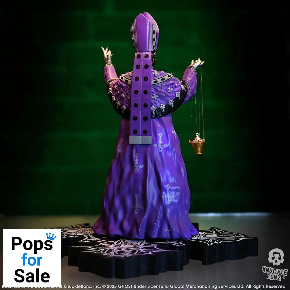 Ghost Rock Iconz Statue Papa V Perpetua Purple Robes 22 cm Statues