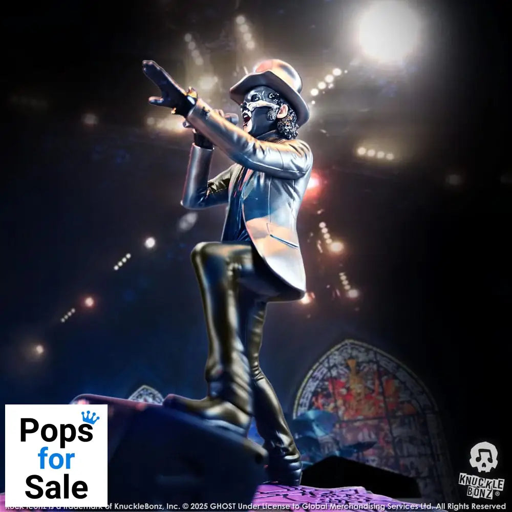 Ghost Rock Iconz Statue Papa V Perpetua Top Hat 22 cm