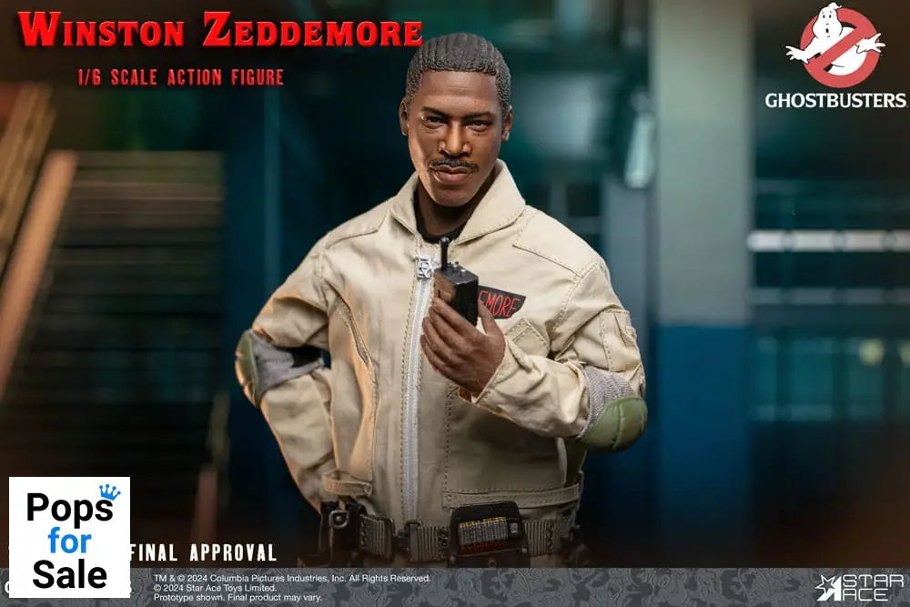 Ghostbusters (1984) Action Figure 1/6 Winston Zeddemore 30 cm Action figures