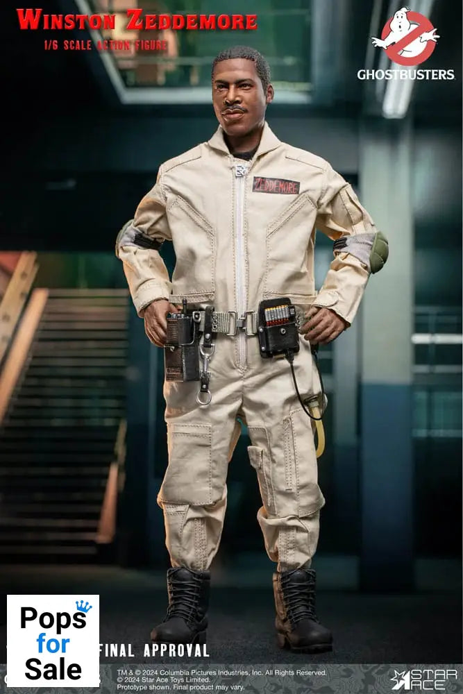 Ghostbusters (1984) Action Figure 1/6 Winston Zeddemore 30 cm