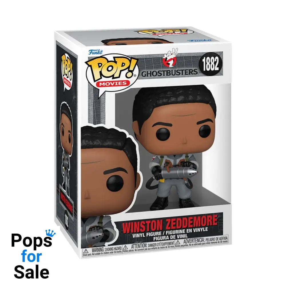 Ghostbusters II POP! Movies Vinyl Figures Winston Zeddemore 9 cm