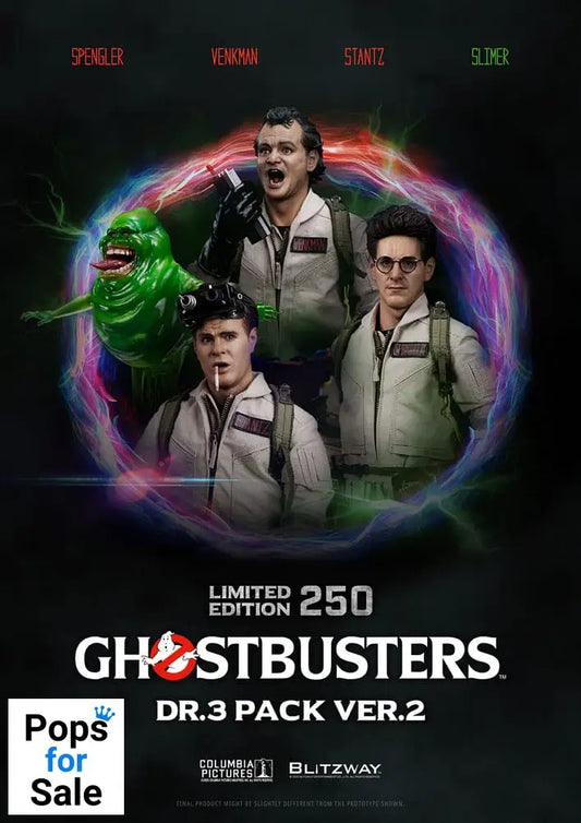 Ghostbusters Premium UMS Action Figure 3-Pack 1/6 Venkman, Stantz, Spengler Ver. 2 31 cm