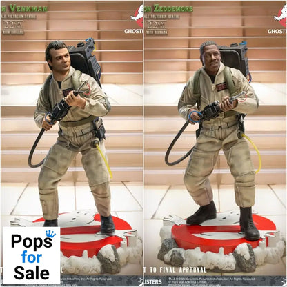 Ghostbusters Statues 1/8 Peter Venkmann + Winston Zeddemore Twin Pack 22 cm