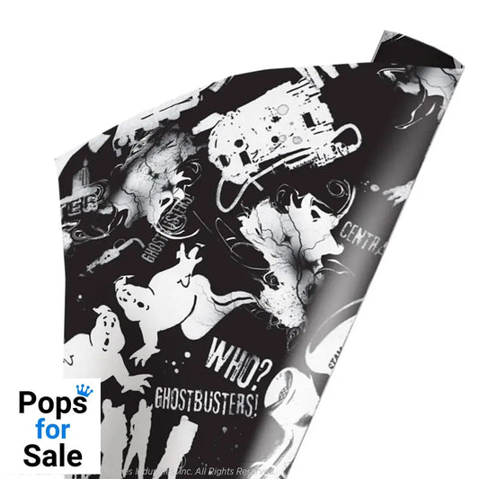 Ghostbusters Wrapping Paper Black & White