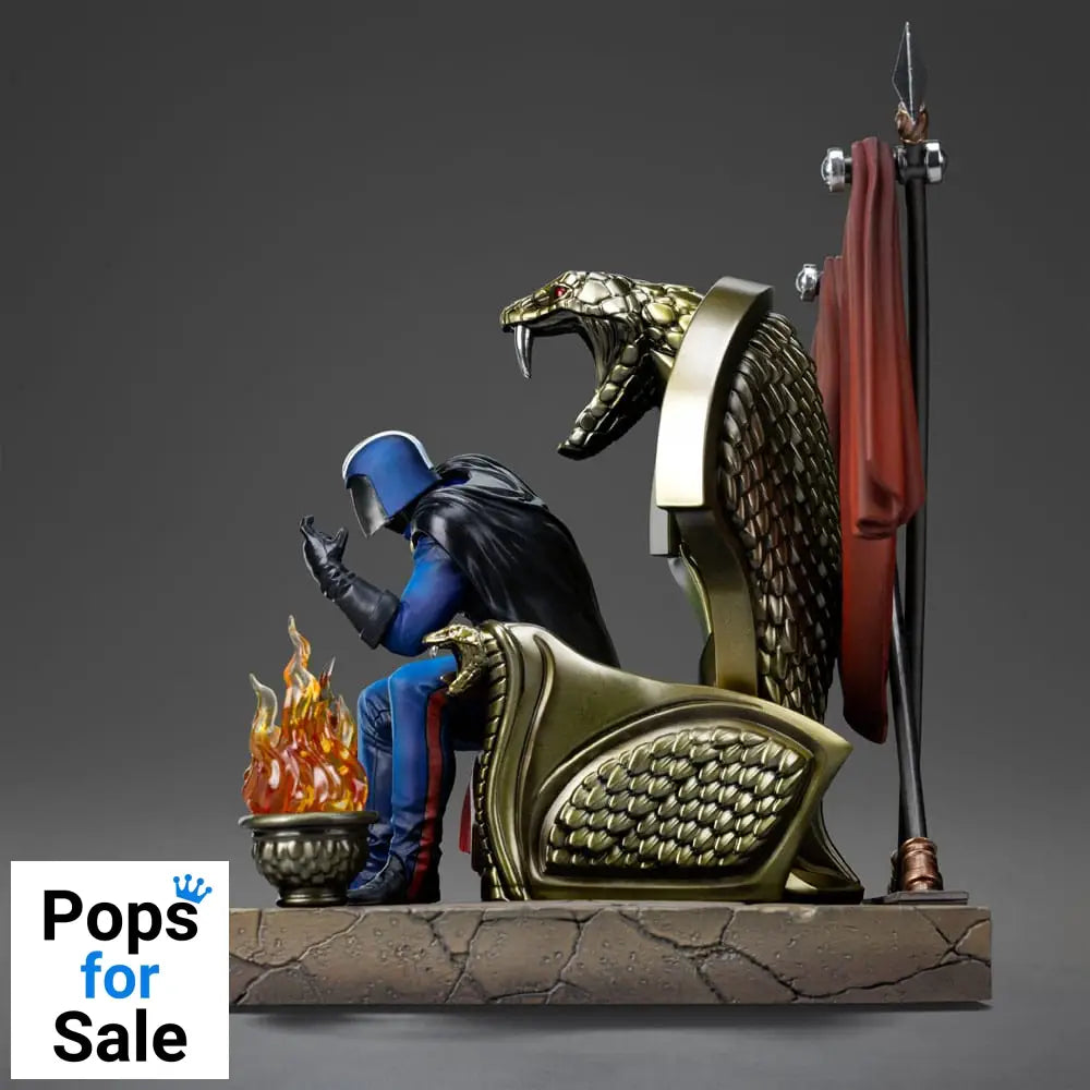 GI Joe Art Scale Statue 1/10 Cobra Commander 25 cm
