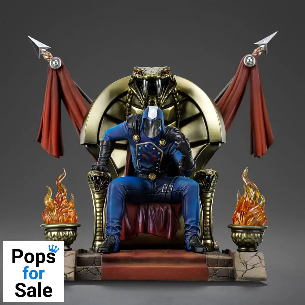GI Joe Art Scale Statue 1/10 Cobra Commander 25 cm