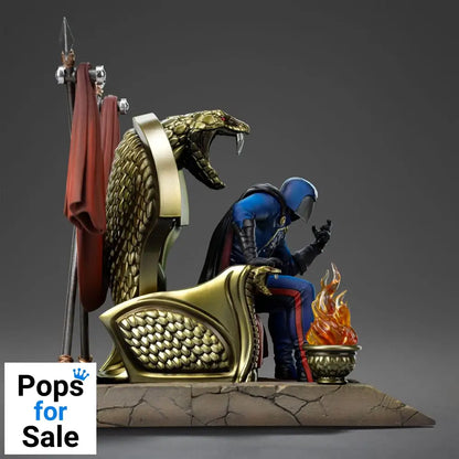 GI Joe Art Scale Statue 1/10 Cobra Commander 25 cm
