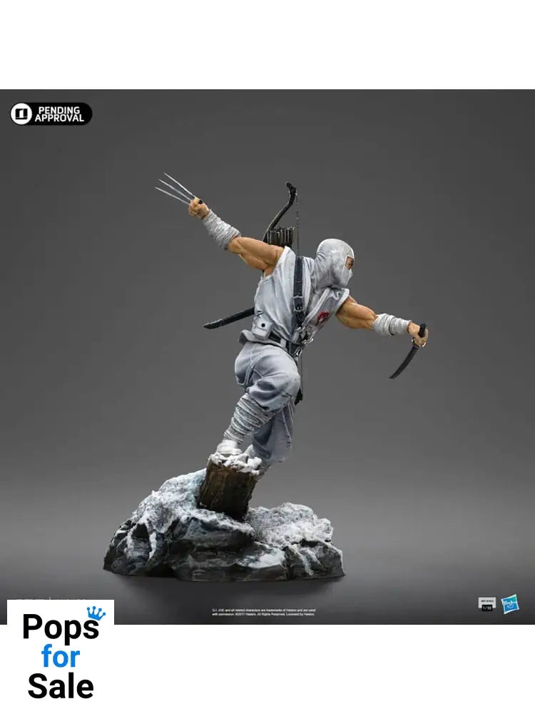 GI Joe Art Scale Statue 1/10 Storm Shadow 23 cm