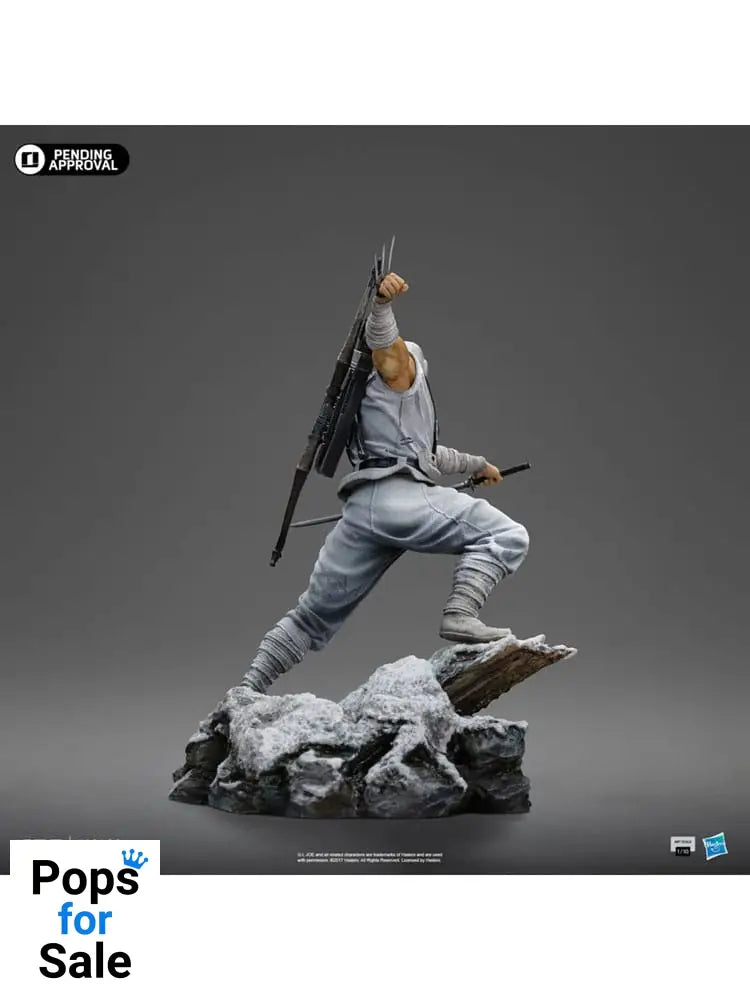 GI Joe Art Scale Statue 1/10 Storm Shadow 23 cm