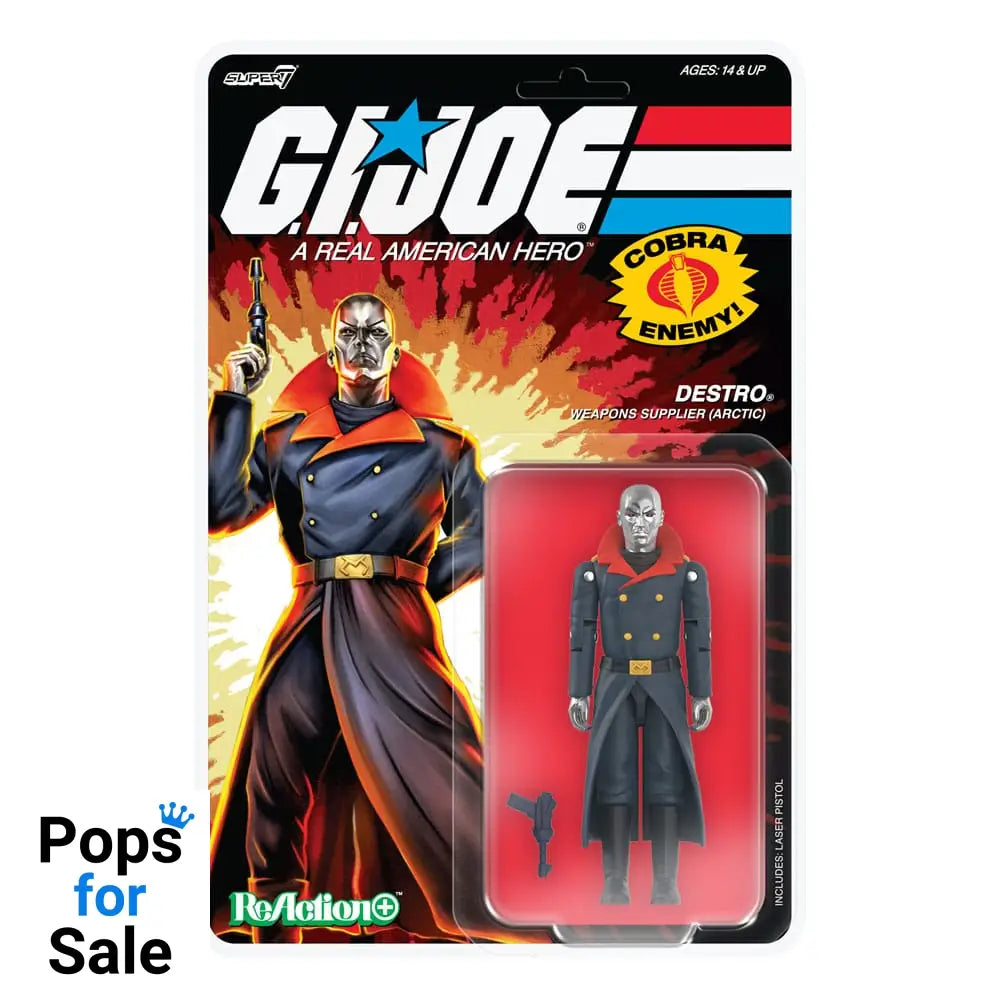 GI Joe (Movie) ReAction+ Action Figure Wave 5 Arctic Destro (Movie) 10 cm