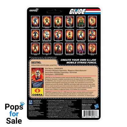 GI Joe (Movie) ReAction+ Action Figure Wave 5 Arctic Destro (Movie) 10 cm