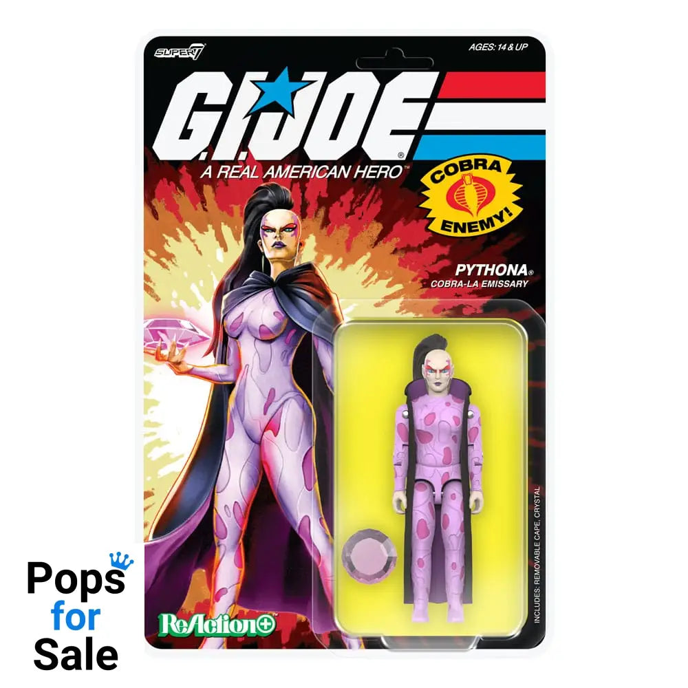 GI Joe (Movie) ReAction+ Action Figure Wave 5 Pythona (Movie) 10 cm