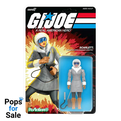 GI Joe ReAction+ Action Figure Wave 06 Arctic Scarlett 10 cm