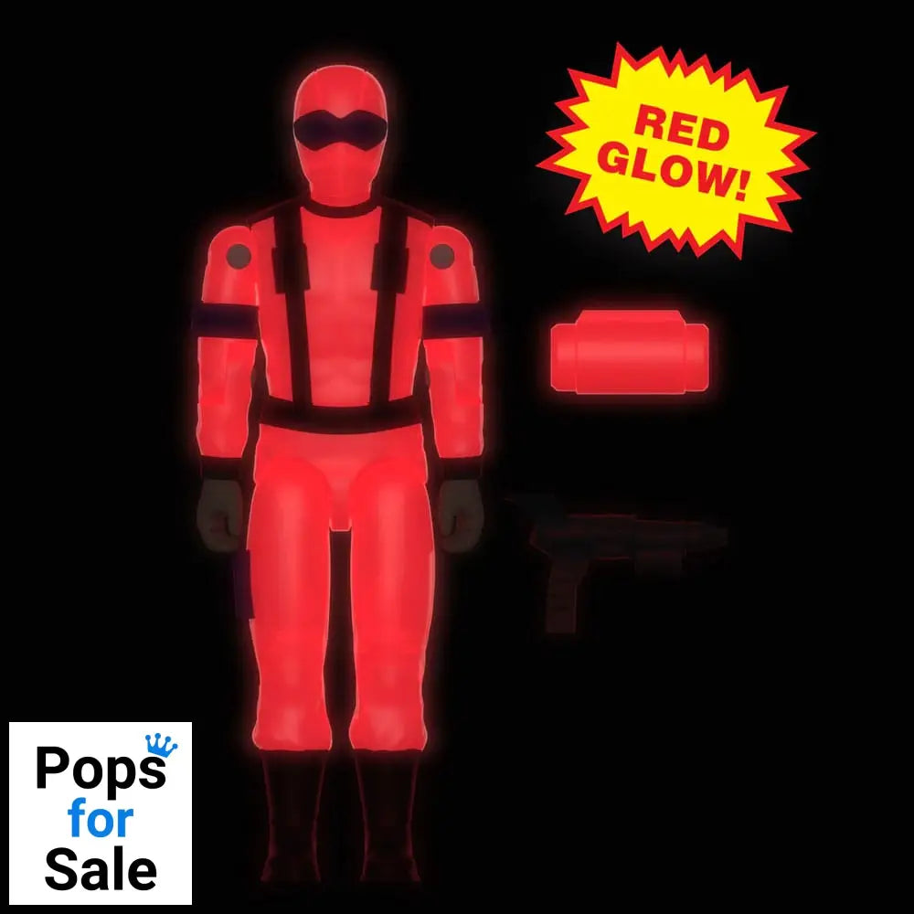 GI Joe ReAction+ Action Figure Wave 06 Snake Eyes (Red Glow, Crystal Poison) 10 cm