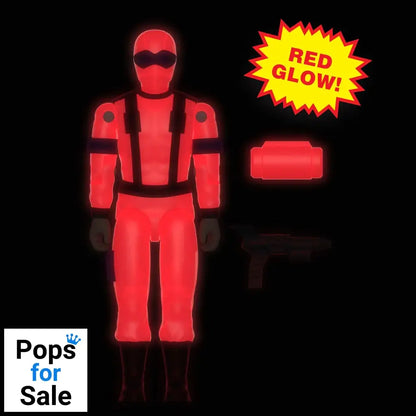 GI Joe ReAction+ Action Figure Wave 06 Snake Eyes (Red Glow, Crystal Poison) 10 cm