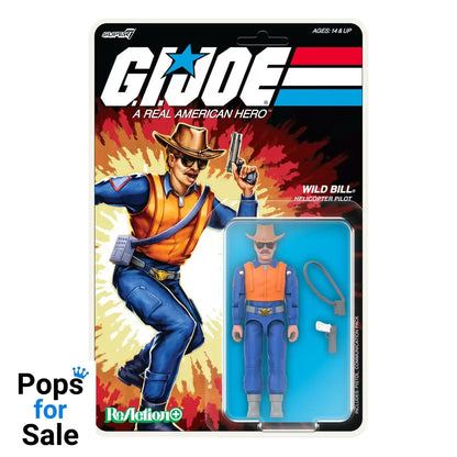 GI Joe ReAction+ Action Figure Wave 3 Wild Bill (Cartoon) 10 cm