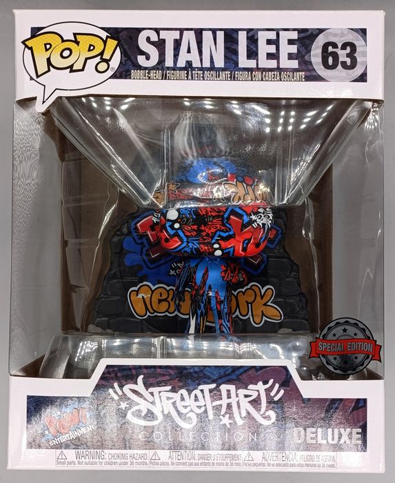 #63 Stan Lee - Deluxe - Marvel Funko POP