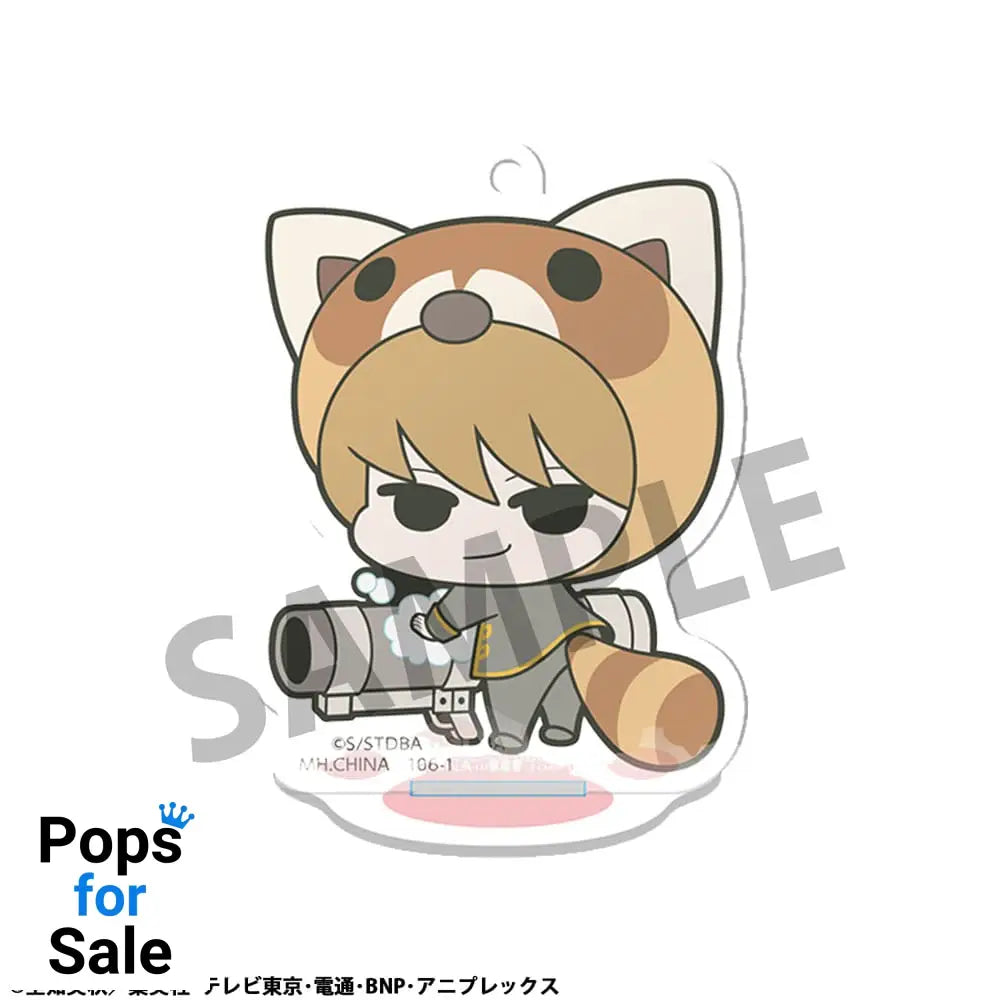 Gintama Acrylic Figure Prince Hata & Animal Paradise 6 cm Display (6)