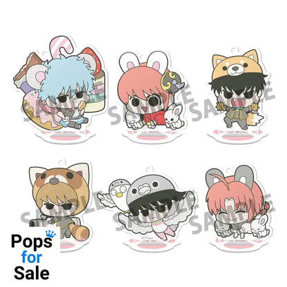 Gintama Acrylic Figure Prince Hata & Animal Paradise 6 cm Display (6)