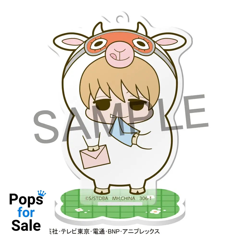 Gintama Acrylic Figure Prince Hata & Animal Paradise Farm of Love & Peace 6 cm Blind Box Display (6)