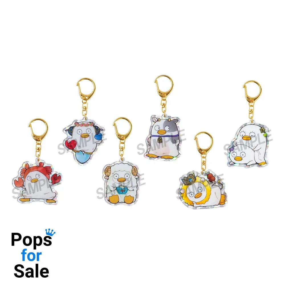 Gintama Acrylic Mascot Charms Elizabeth 12 zodiac signs spring & summer Assortment (6) Pendants & necklaces