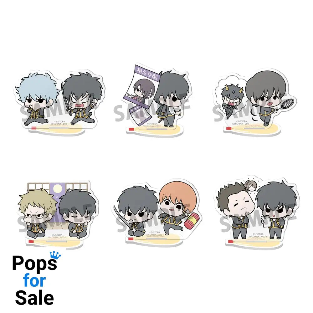 Gintama Buddycolle Acrylic Figure Gintama Vice Leader 24H 6 cm Assortment (6)