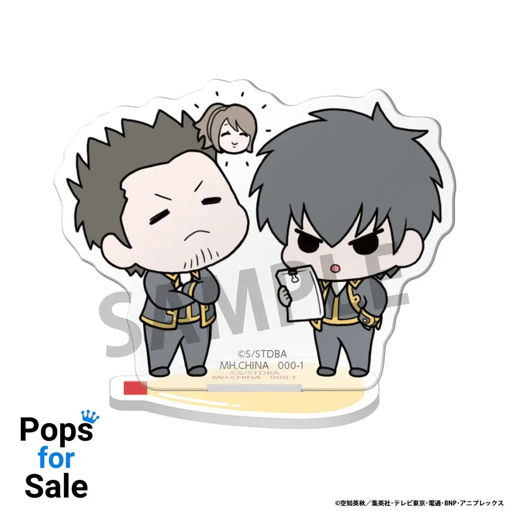 Gintama Buddycolle Acrylic Figure Gintama Vice Leader 24H 6 cm Assortment (6) Mini-figures