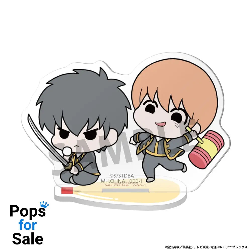 Gintama Buddycolle Acrylic Figure Gintama Vice Leader 24H 6 cm Assortment (6) Mini-figures