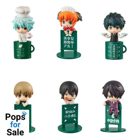 Gintama Ochatomo Series Trading Figure 5 cm Yorozuya Cafe Assortment (8) Mini-figures,Blind Boxes