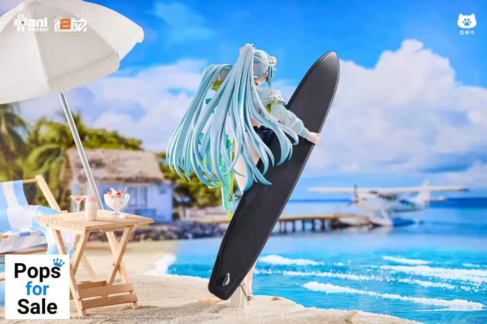 Girls' Frontline 2: Exilium Statue 1/7 HK416 Cerulean Breaker 24 cm