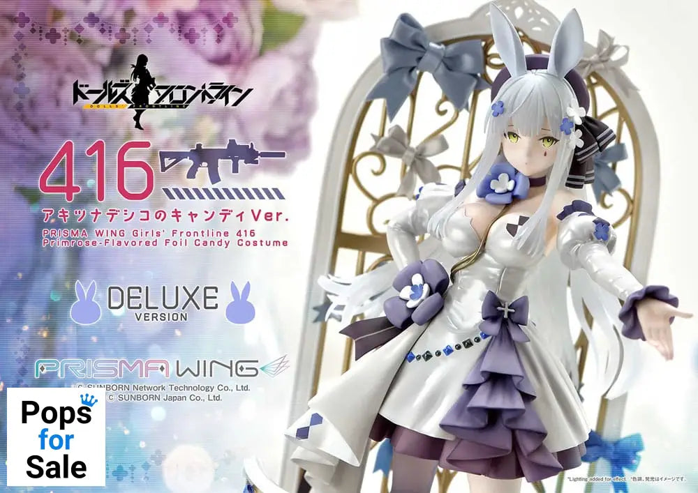 Girls' Frontline Prisma Wing PVC Statue 1/7 Primrose-Flavored Foil Candy Costume Deluxe Version 25 cm