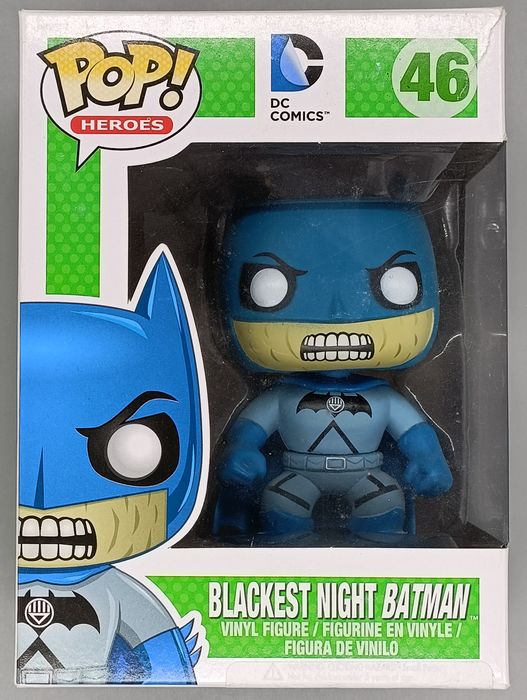 #46 Blackest Night Batman - DC Comics - Box Damaged Funko POP