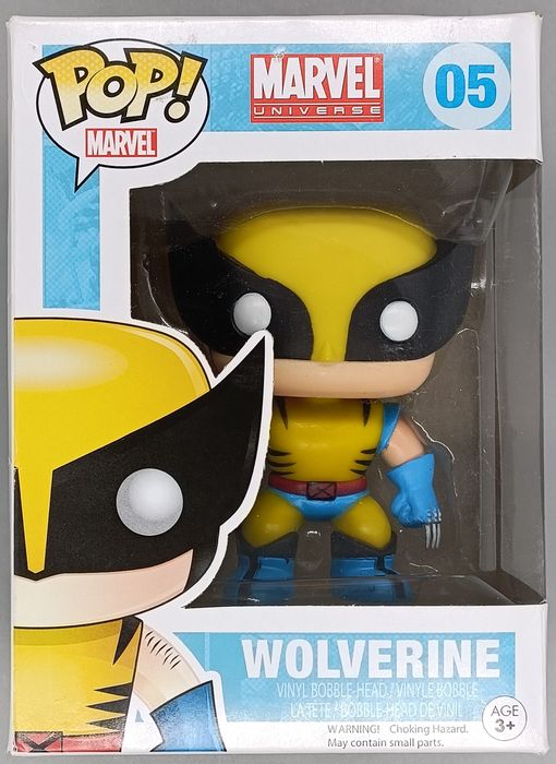 #05 Wolverine - Marvel X-Men - Box Damaged Funko POP