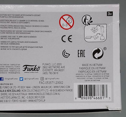 #604 Black Widow (White) - Marvel Black Widow - Box Damaged Funko POP
