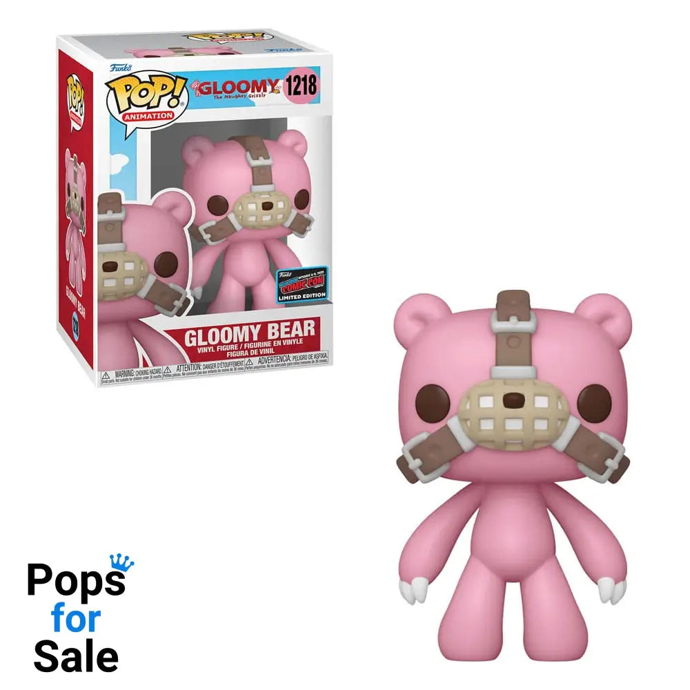 Gloomy Bear POP! Animation Vinyl Figures Gloomy The Naughty Grizzly 9 cm POP! Figures