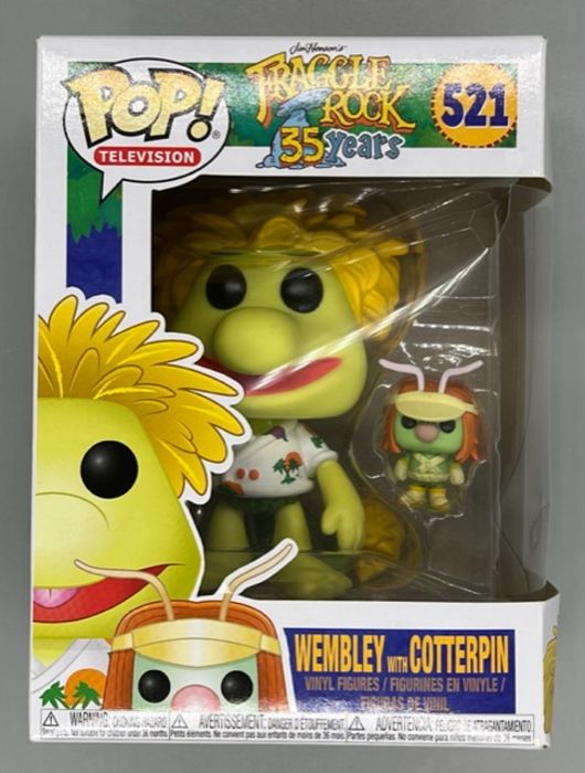 521 Wembley with Cotterpin - Fraggle Rock - Funko POP - Box Damaged