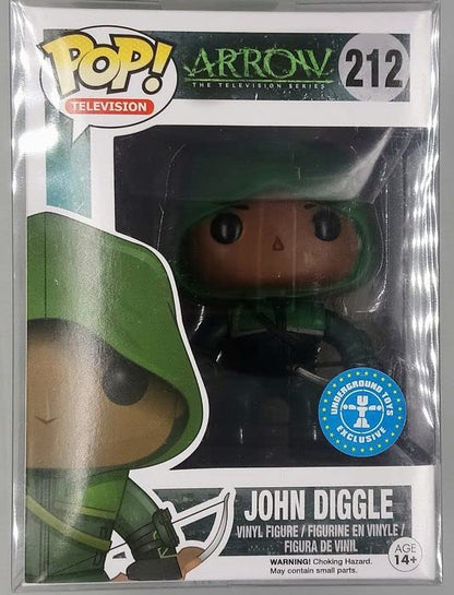 212 John Diggle - DC Arrow Funko POP - Box Damaged