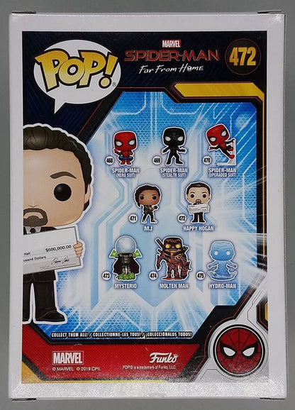 #472 Happy Hogan - Marvel Spiderman Far From Home Funko POP