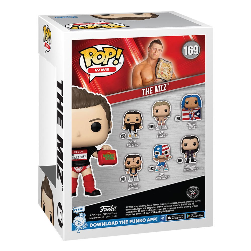 169 The Miz (Anniv) - WWE Funko POP - Brand New