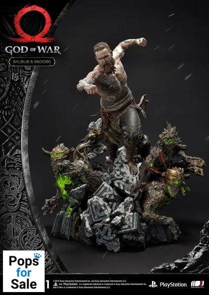 God of War (2018) Statue Baldur & Broods 62 cm