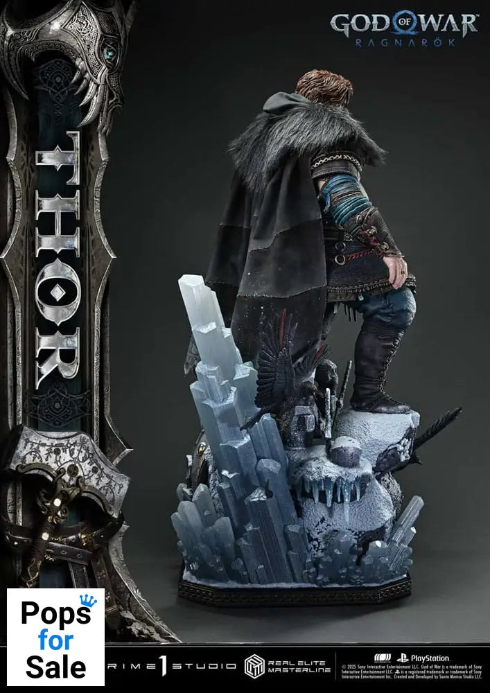 God of War: Ragnarök Real Elite Masterline Series Statue 1/3 Thor 105 cm Statues