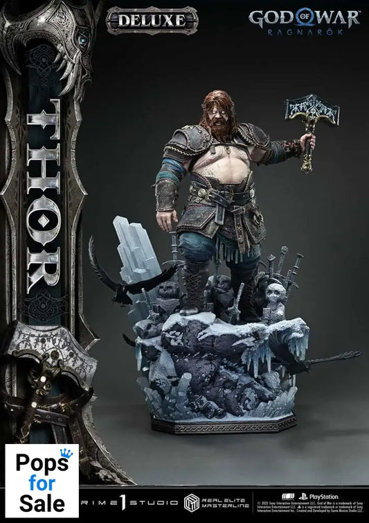God of War: Ragnarök Real Elite Masterline Series Statue 1/3 Thor Deluxe Version 105 cm Statues