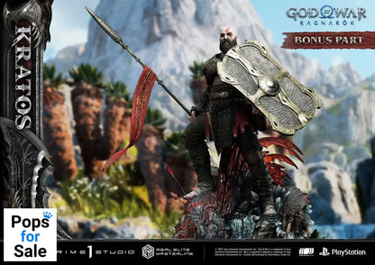 God of War: Ragnarok Real Elite Masterline Series Statue 1/3 Kratos Ultimate Bonus Version 95 cm Statues