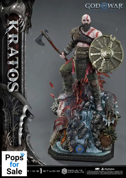 God of War: Ragnarok Real Elite Masterline Series Statue 1/3 Kratos Ultimate Version 95 cm