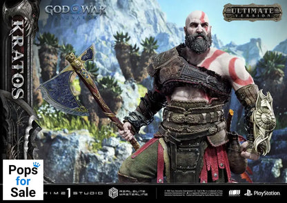 God of War: Ragnarok Real Elite Masterline Series Statue 1/3 Kratos Ultimate Version 95 cm Statues
